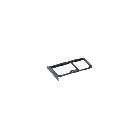 Bandeja porta SIM y MicroSD color silver para Huawei P10 Lite/ Nova Lite