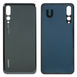 Tapa trasera de cristal para Huawei P20 Pro *Negro*