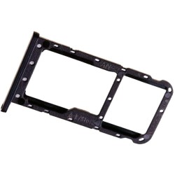 Bandeja porta tarjeta Sim y MicroSD para Huawei P20 Lite Negro