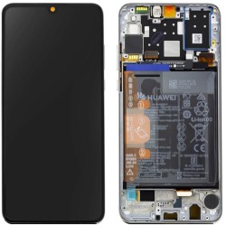 Pantalla P30 lite con marco y bateria color Blanca *ORIGINAL*