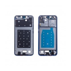 Marco frontal display color azul para Huawei P Smart Plus