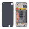 Pantalla Huawei P40 lite plata con marco y batería ORIGINAL