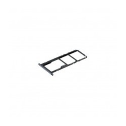 Bandeja porta tarjeta Sim y MicroSD color negro Huawei Y6 2018 / Honor 7A