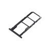 Bandeja porta tarjeta Sim y MicroSD para Huawei Y5 2019 Negra