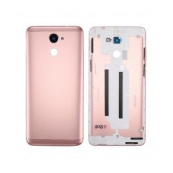 Tapa trasera color Rosa con cristal lente para Huawei Y7 2017 / Enjoy 7 Plus / Y7 Prime