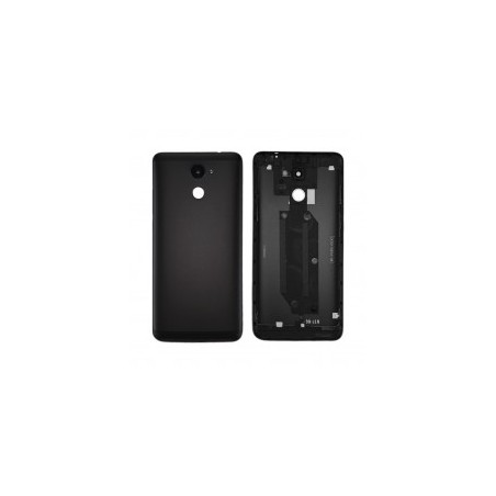 Tapa trasera color negro con cristal lente para Huawei Y7 2017 / Enjoy 7 Plus / Y7 Prime